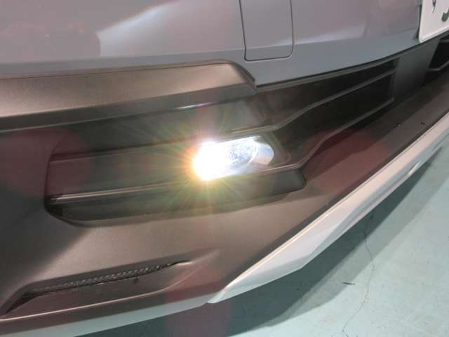 LEDフォグランプです足元を照らすので安心です