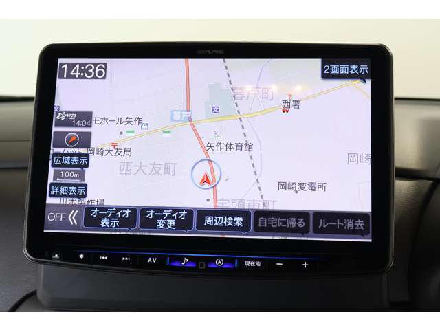 【ディーラー装着】ALPINE製11インチフローティングナビ（XF11NX2S）＋フルセグテレビ※Bluetoothオーディオ・ハンズフリー通話機能対応（CD・DVDの再生機能はありません）