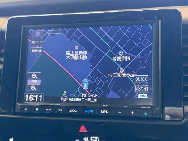 Honda純正9インチメモリーナビを装着しております◎普通のカーナビでは把握できない多彩な情報をご提供するHonda独自の【通信型ナビ】です☆通信費はHondaが負担致しますので無料でご利用頂けます♪