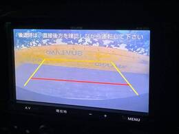 【バックカメラ】駐車時に後方がリアルタイム映像で確認できます。大型商業施設や立体駐車場での駐車時や、夜間のバック時に大活躍！運転スキルに関わらず、今や必須となった装備のひとつです！