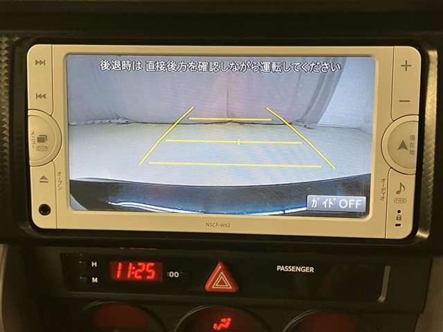 バックカメラを装備。駐車が苦手な方でも安心して運転して頂ける仕様となっております☆