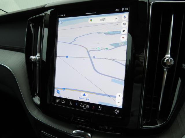 ナビはオンラインで繋がったGoogleMapのため常に最新の情報です。またレベルの高い音声認識により目的地操作などが容易になっています