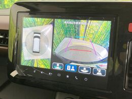 【全方位モニター用カメラ】専用のカメラにより、上から見下ろしたような視点で360度クルマの周囲を確認することができます☆縦列駐車や幅寄せ時に活躍してくれます♪