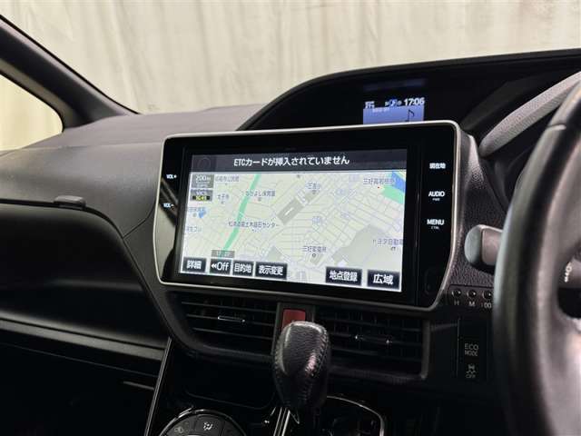 ナビ装着車で知らない道もラクラク！