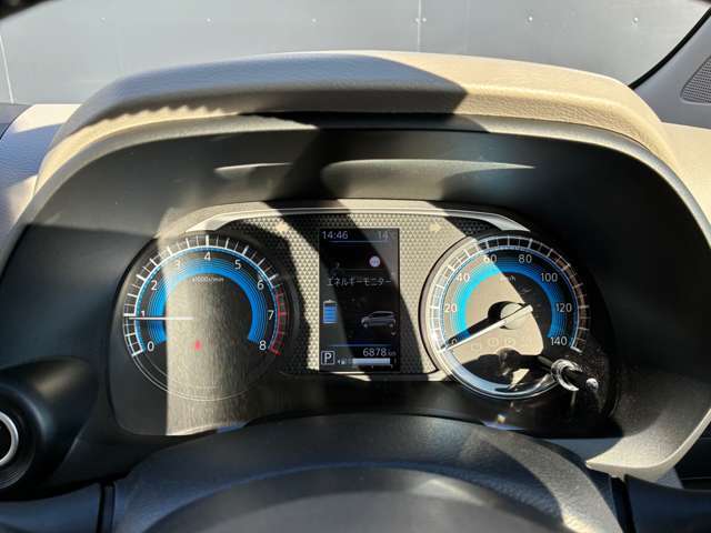 視認性に優れたメーター！洗練されたデザインと見やすさを両立。