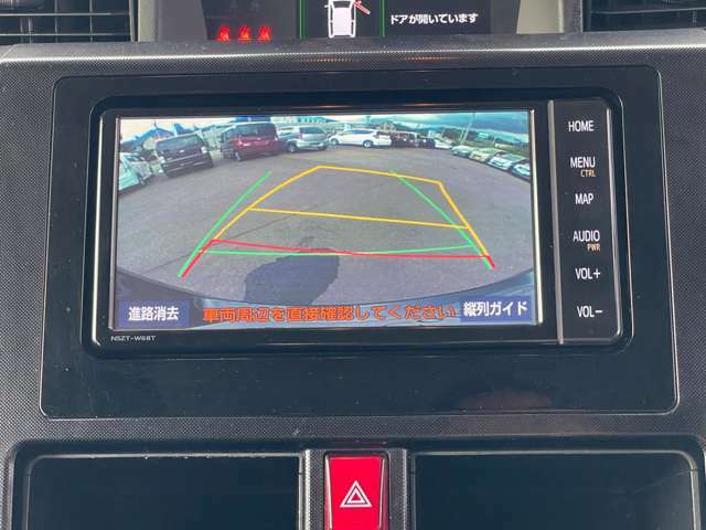 マストアイテムのバックカメラ装備☆バックも安心楽々です☆