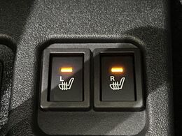 【シートヒーター】寒い日に重宝するシートヒーター！エアコンより早く温まってくれるので寒がりの人も安心ですね♪エアコンの温風は乾燥するから苦手、という方にもをおすすめです。