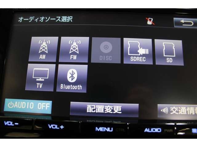 AMFMラジオ、CDDVD、SD再生録音、TV、BT