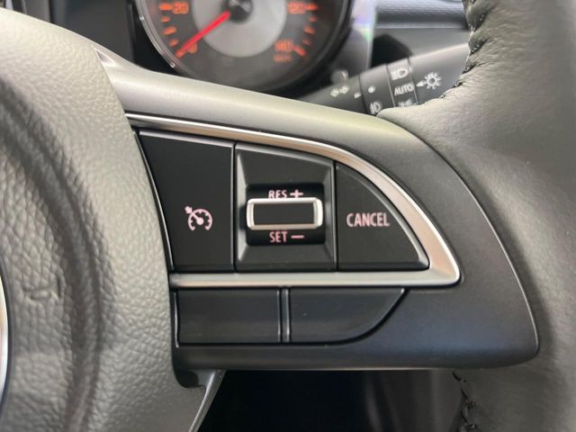 【クルーズコントロール】高速道路もラクラク走行。アクセルを離しても一定速度で走行ができ、長距離運転時の負担を軽減！加速・減速も簡単なスイッチ操作で調整できます。