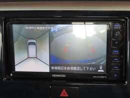 360度ビューモニター搭載☆上空からの俯瞰的な表示をすることで、駐車をしっかりサポートしてくれます☆死角も減って安心ですね♪