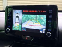 【パノラミックビューモニター】専用のカメラにより、上から見下ろしたような視点で360度クルマの周囲を確認することができます☆死角部分も確認しやすく、狭い場所での切り返しや駐車もスムーズに行えます。