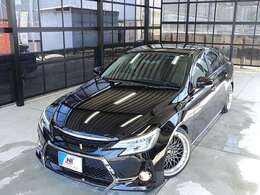 新品タナベ車高調！新品19AW！新品タイヤ！新品フロントG’sバンパー！リアモデリスタエアロ！プレミアム専用メッキサイドスポイラー！トランクスポイラー！前後クリアランスソナー！寒冷地仕様！リアワイパー