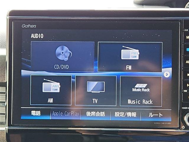 あると嬉しい♪【ナビ・フルセグTV・DVD再生・Bluetooth対応】付♪これで遠出も安心です。納車後すぐの遠出もOK！初めての道路もこれがあれば安心ですしドライブが楽しくなりますね♪