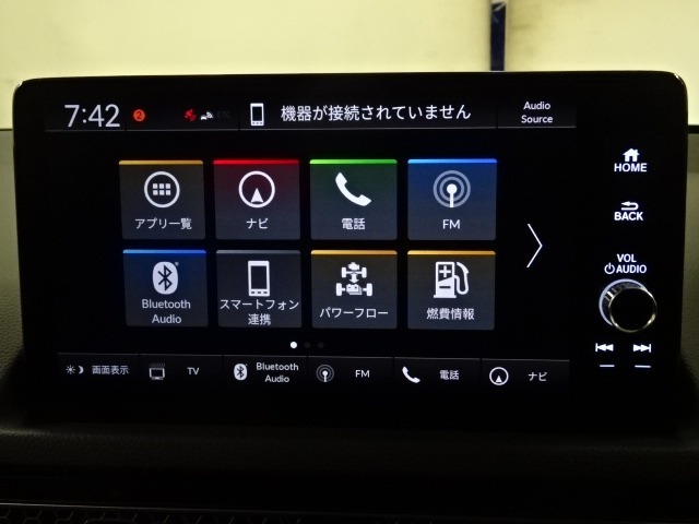 Honda　CONEECT対応で、更に便利が広がったナビディスプレーです♪フルセグTVとFM/AMラジオもお聞きいただけます♪