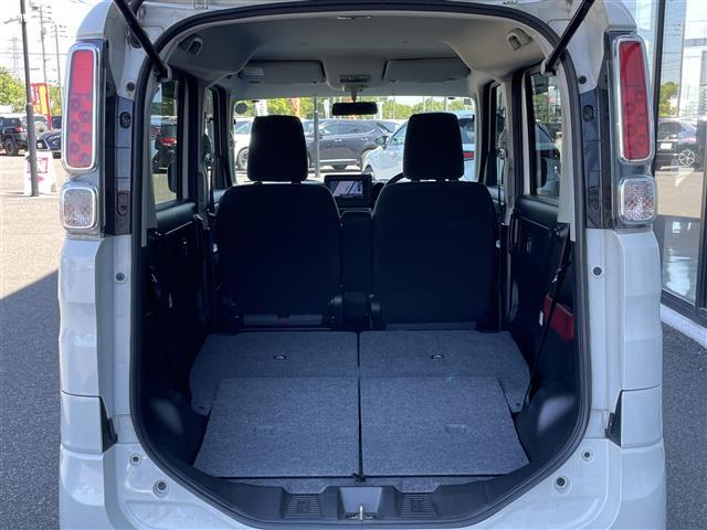乗せる人数、荷物によってシートをアレンジすれば、ダンボールなどの大きい荷物や、釣り具などの長尺物も載せられそうですね！