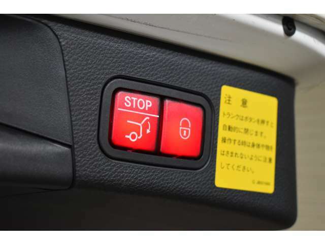 ハンズフリーアクセス（トランク電動開閉機能フットトランクオープナー）搭載！荷物等で両手がふさがっている際、リアバンパーの下側に足を近づけることで、センサーが感知し、トランクの開閉が可能。