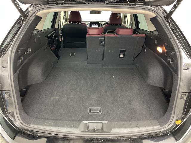 【シートアレンジ】乗せる人数、荷物によってシートをアレンジすれば、ダンボールなどの大きい荷物や、釣り具などの長尺物も載せられそうですね！