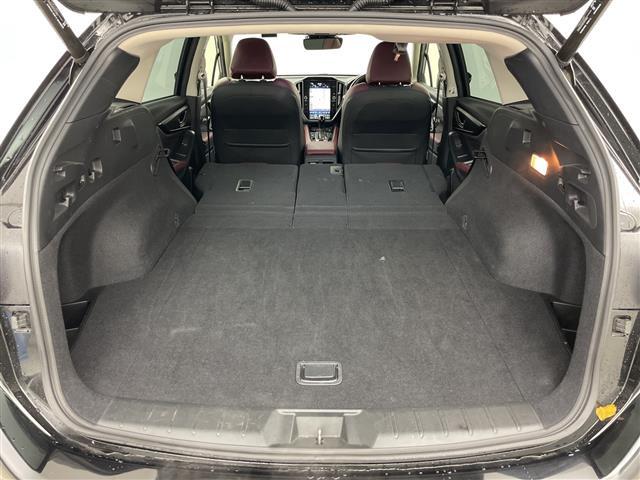 【シートアレンジ】乗せる人数、荷物によってシートをアレンジすれば、ダンボールなどの大きい荷物や、釣り具などの長尺物も載せられそうですね！