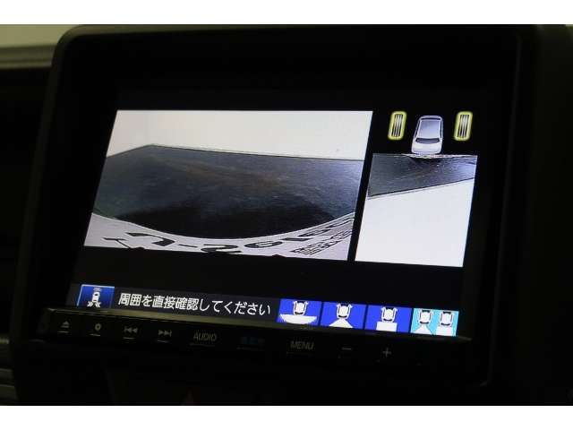 ◆◆バックカメラの画像です。車庫入れの安心感がアップしますね☆