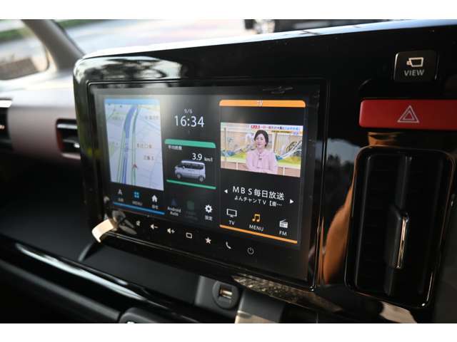 ■メーカーオプションのスズキコネクトナビが装着されております。