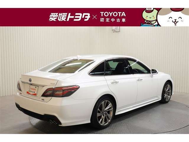 「中古車ハイブリッド保証」付き。ハイブリッド機構を無償で保証します。保証期間は、初度登録年月から10年目まで、またはロングラン保証が終わってから3年間。ただし累計走行距離が20万km以内です。