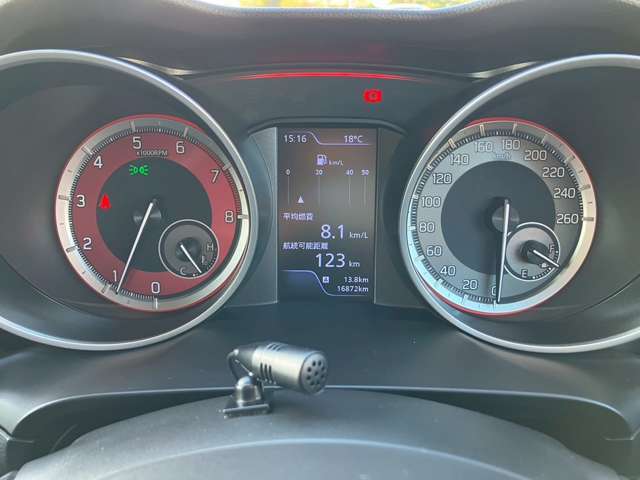 【アナログスピードメーター】昼夜問わず視認性がよく安心してドライブできますね♪