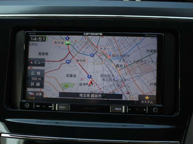 ナビ搭載ですので道に迷うことなく楽しくドライブ！