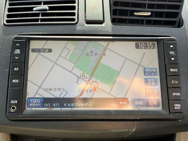 多機能便利なメモリーナビ。