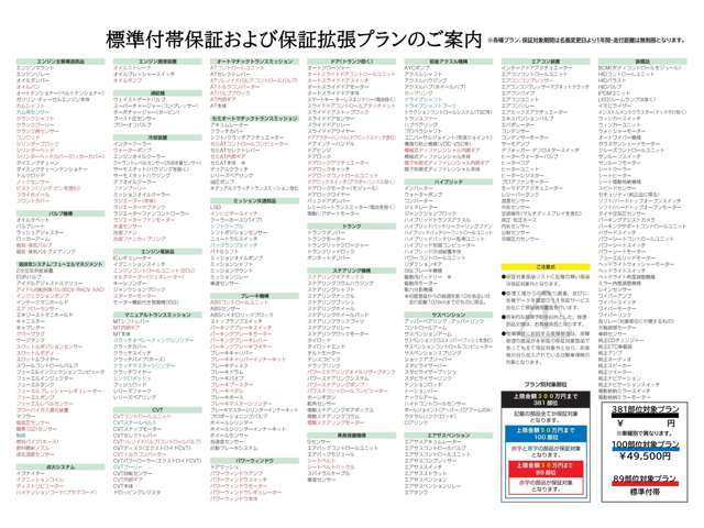 こちらのポルシェには保証が標準付帯されています。追加費用で保証内容の拡張も可能となります。詳しくはお問い合わせください。