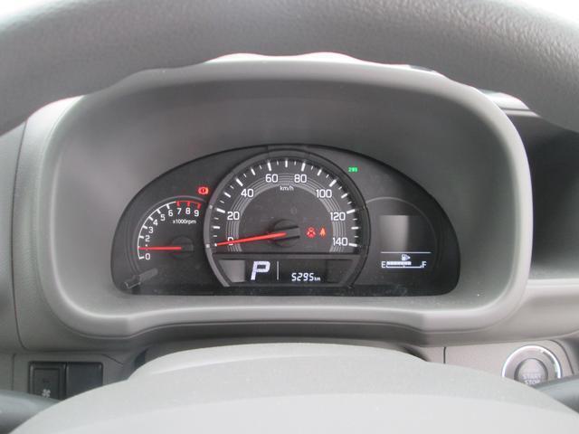 見やすいスピードメーター