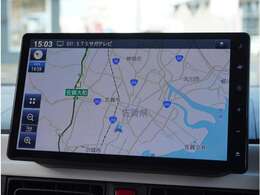 ナビ付です！目的地を設定 すれば、初めての場所でも簡単に 行くことが出来ます！