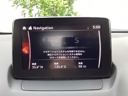 【ナビSDカードは別途購入が必要です】フルセグTV、インターネットラジオやBluetoothなどのエンターテーメント機能を凝縮したマツダコネクト！