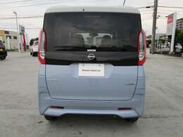 バックビュー。ご来店お待ちしております