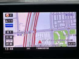 【カーナビ】ナビ利用時のマップ表示は見やすく、いつものドライブがグッと楽しくなります！