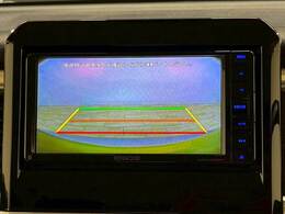 【バックカメラ】便利なバックカメラで安全確認もできます。駐車が苦手な方にもオススメな便利機能です。