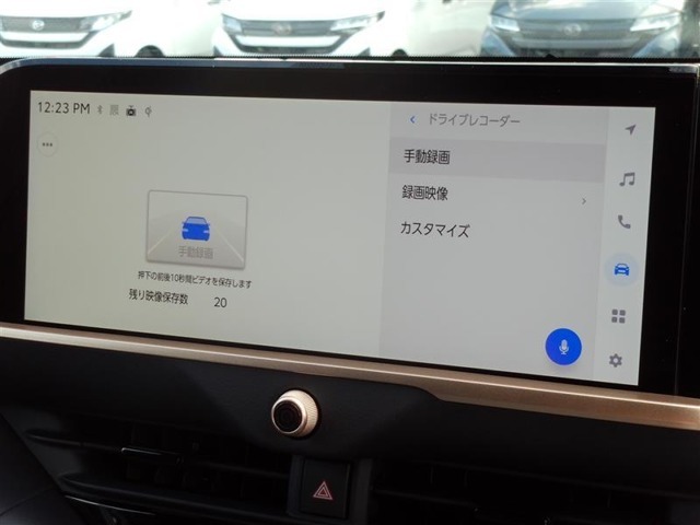 万が一のトラブルのときにも役に立つドライブレコーダーを装備しています。側面衝突や幅寄せ・割り込み対策に！