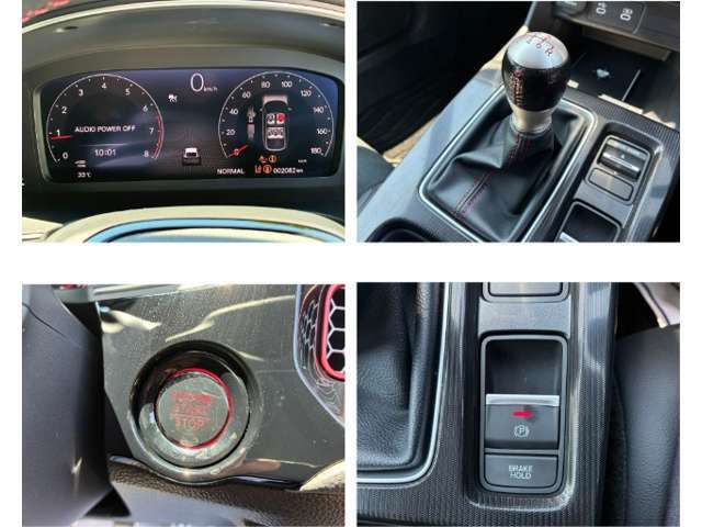 運転席から手の届く範囲に、様々な操作スイッチが整然と並びます。