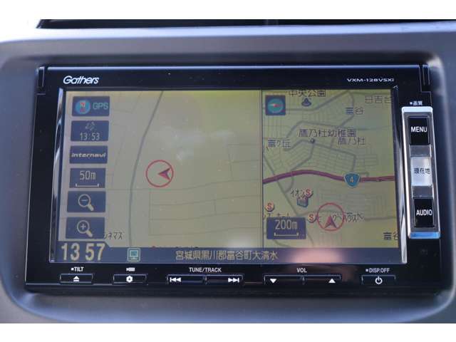 ナビ搭載で道に迷うことなく気軽に楽しく、スムーズに安心してドライブ♪♪