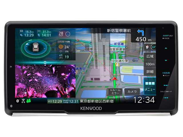 Bプラン画像：■Bプラン■基本プランのPanasonic7インチワイドナビをKENWOOD9インチフロートナビに変更したパックになります■