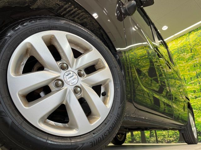 【純正14インチアルミホイール】外観にマッチした純正アルミホイールを装着しております。各種社外アルミホイールや、スタッドレスタイヤも取扱いしております。是非ご相談ください♪