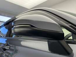 【ドアミラー】大きくて見やすいので、後方を見るときも安心です！