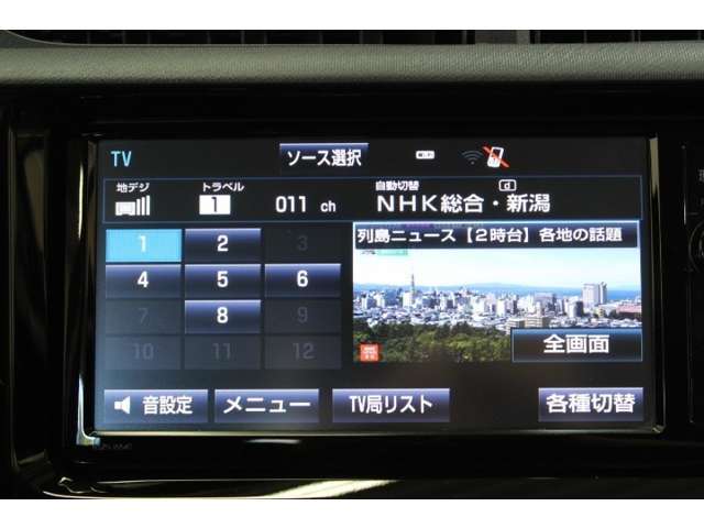 ？？　テレビ操作画面