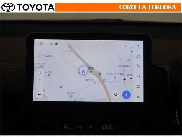 T-Connectのご利用は別途有償となります。　ナビゲーション付です、ナビがあるとやっぱり便利、スムーズに目的地近隣へ行けるのはとても安心します！