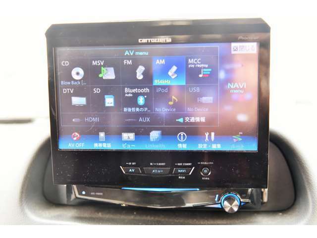 カロッツェリアHDDサイバーナビつきです☆機能充実☆ブルートゥース機能☆