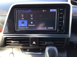 【オーディオ機能】ワンセグTVとCDプレーヤーを装備♪もちろんFM/AMラジオもお聞きいただけますよ♪