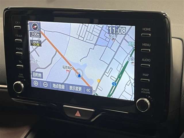 ディスプレイオーディオではUSBやブルートゥースでスマホ連携が可能！TV視聴可能！T-Connect機能をご利用いただく場合、別途申し込みが必要になります！