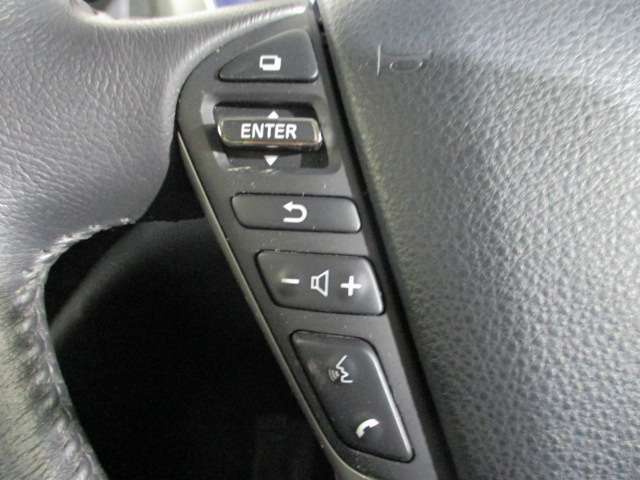 左側、車両情報切替、オーディオ操作スイッチ！