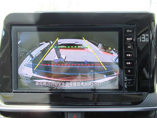 苦手な駐車もバックモニターで安心です。