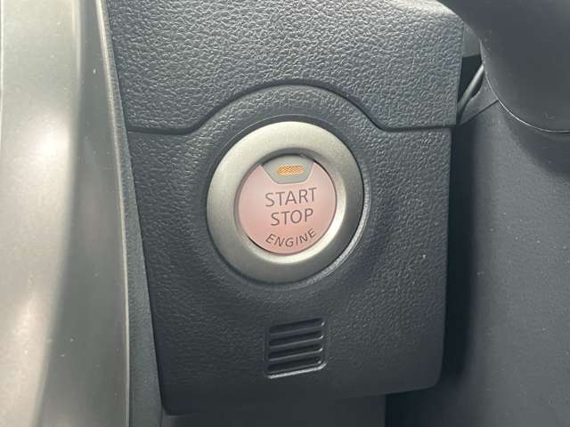 エンジンスタートはプッシュボタンで！