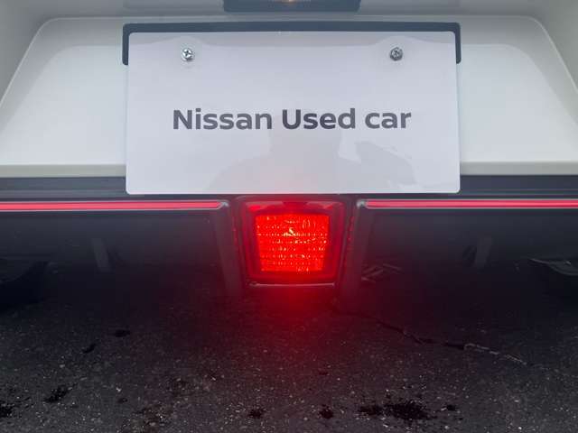 バックフォグランプ付